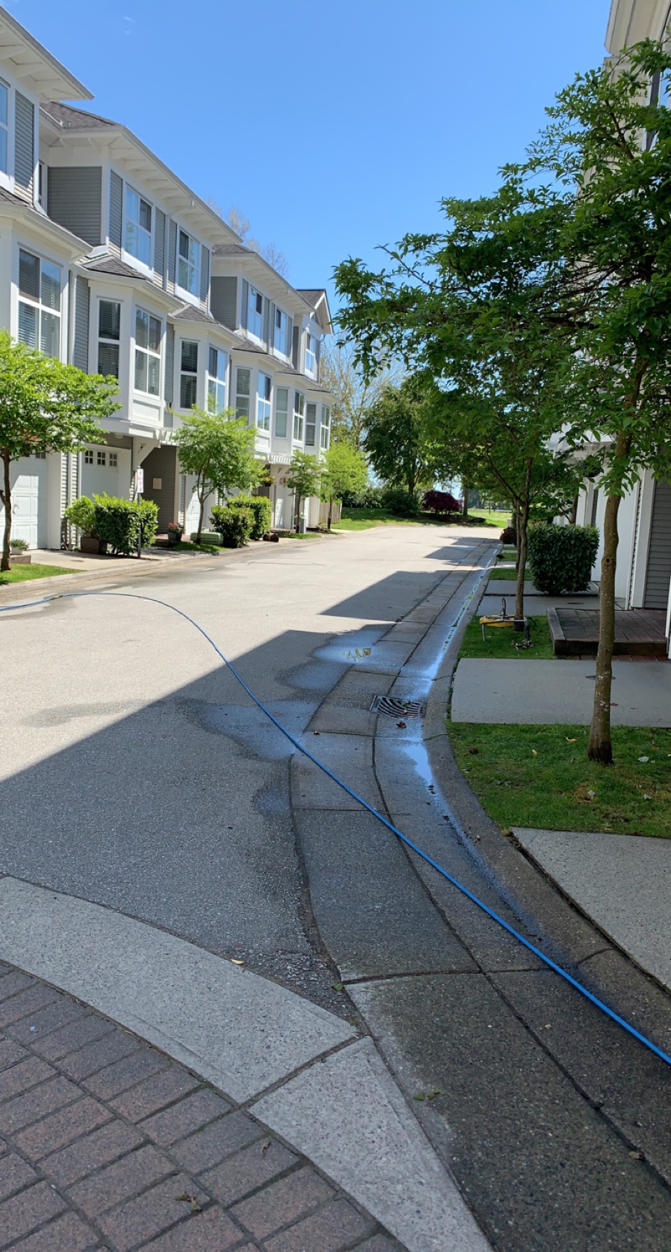 Front Entrances and Driveways for Townhouses in South Vancouver, BC