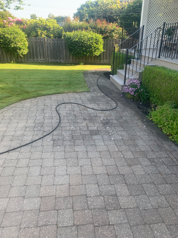 Pressure Washing of Interlocking Pavers in Vancouver, BC