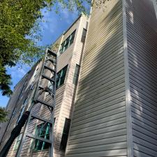 Soft Washing Vinyl Siding Building Complex in Tsawwassen, BC 2