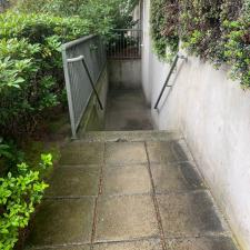 Staircase and Back Entrance to Garage Building Cleaning in Richmond, BC 0