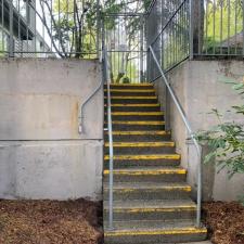 Staircase back entrance garage building cleaning richmond bc 004