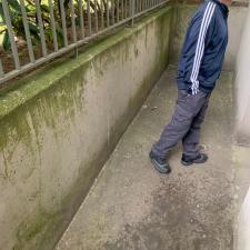 Staircase and Back Entrance to Garage Building Cleaning in Richmond, BC 5