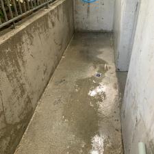 Staircase and Back Entrance to Garage Building Cleaning in Richmond, BC 6