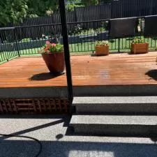 Wooden deck cleaning 1