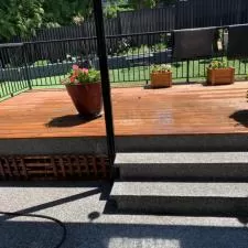 Wood Deck Cleaning 0