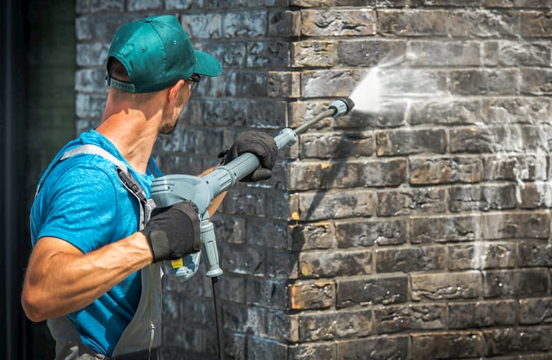 Brick washing