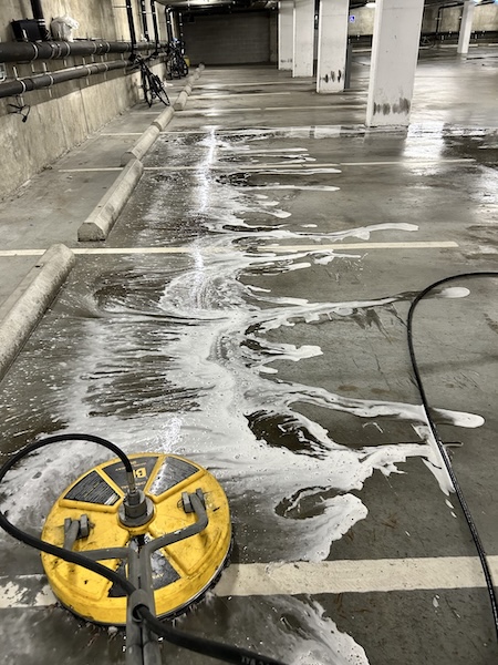 Parking lot cleaning for businesses how often should you schedule it