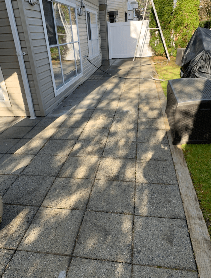 Paver Pressure Washing - Pre Sale Cleanup in Richmond, BC