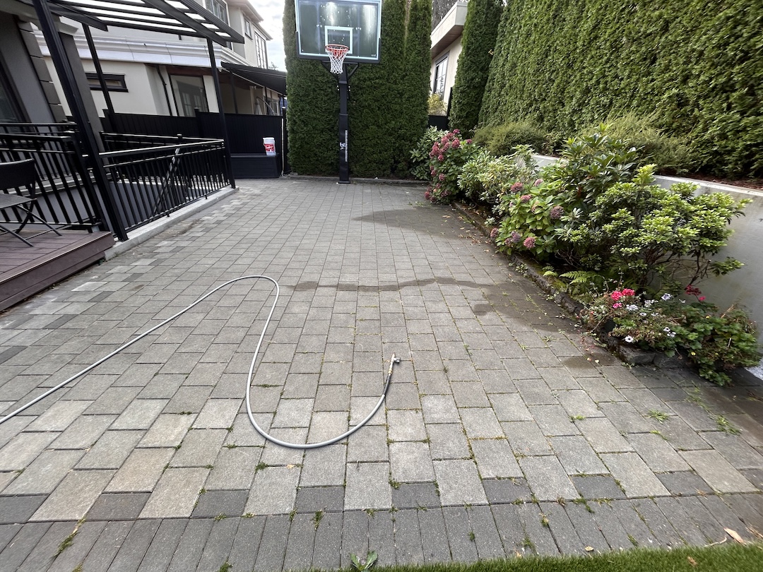 Paver sanding and joint preparation