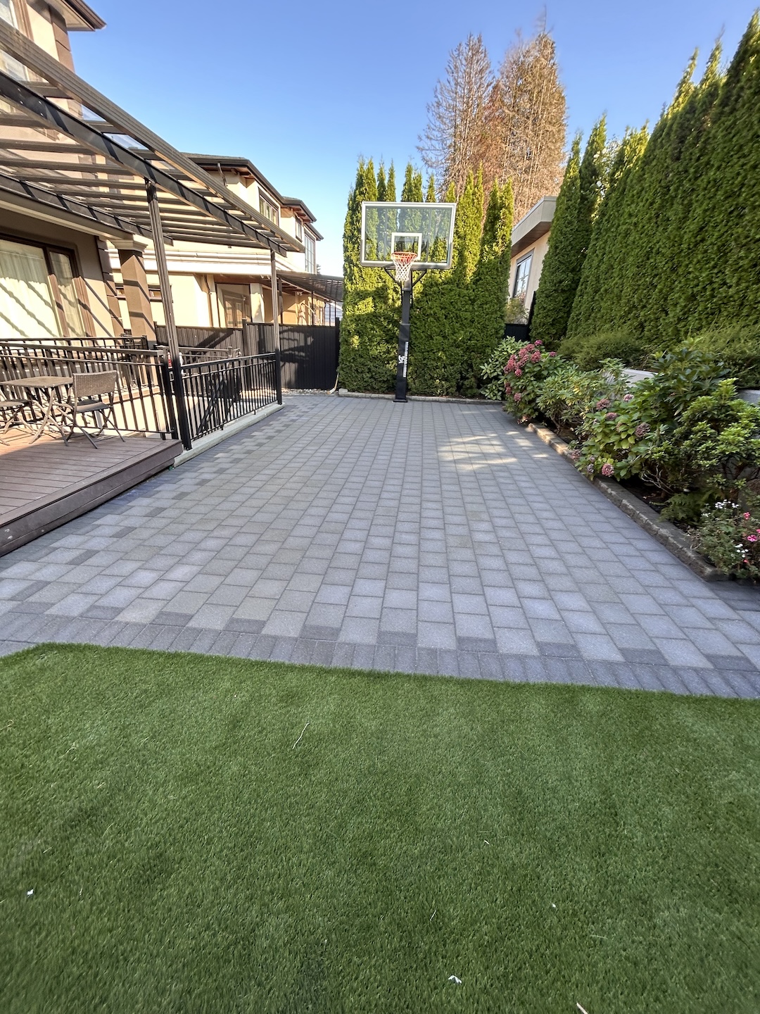 Paver deep cleaning process